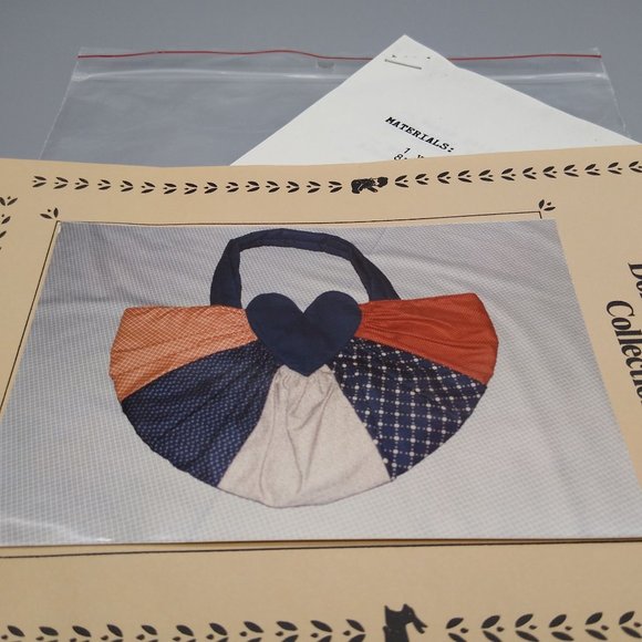 UNUSED Vintage Donna's Country Collection Sewing Pattern, Country Quilt Tote - Picture 1 of 4